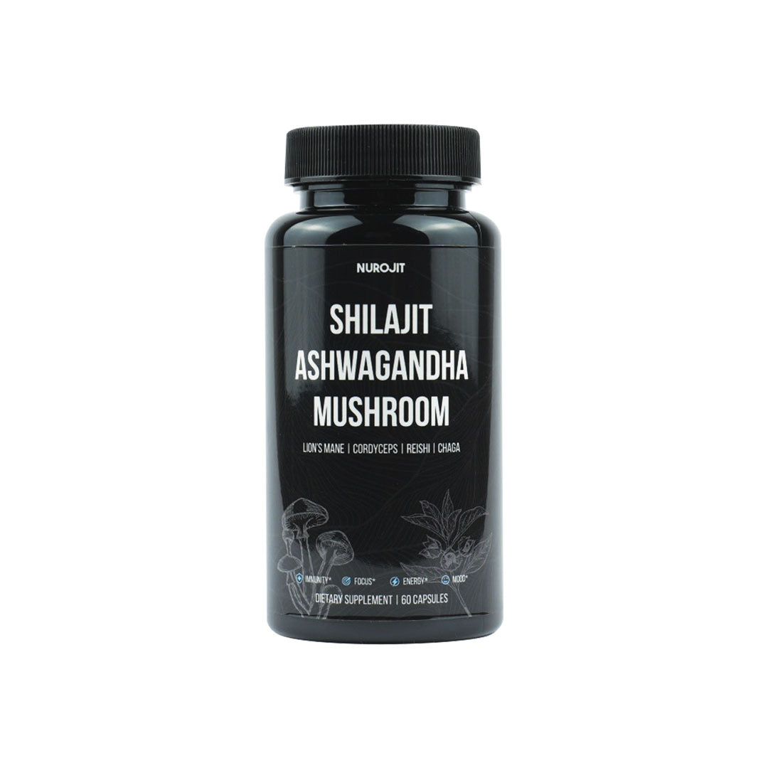 6 in 1 Ashwagandha Shilajit Mushroom Capsules