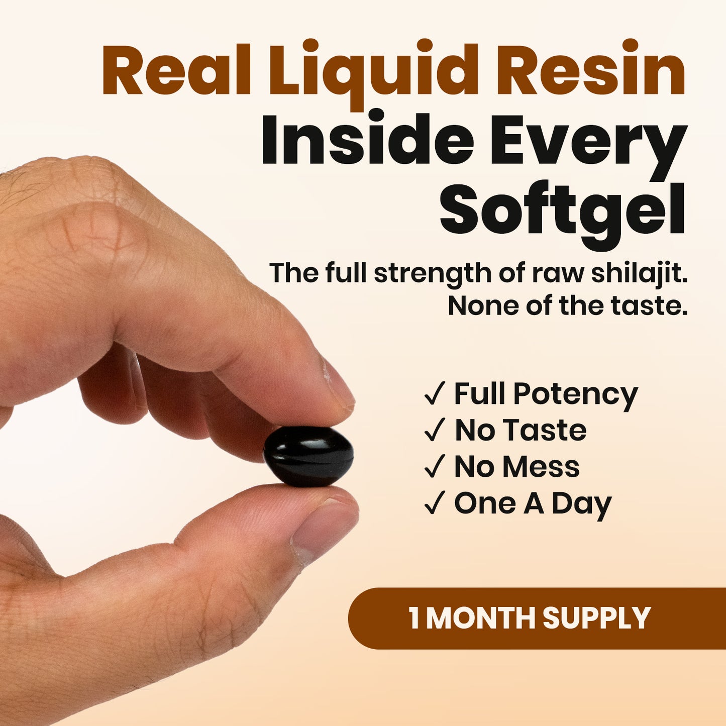 Sun-Dried Shilajit Soft Gel
