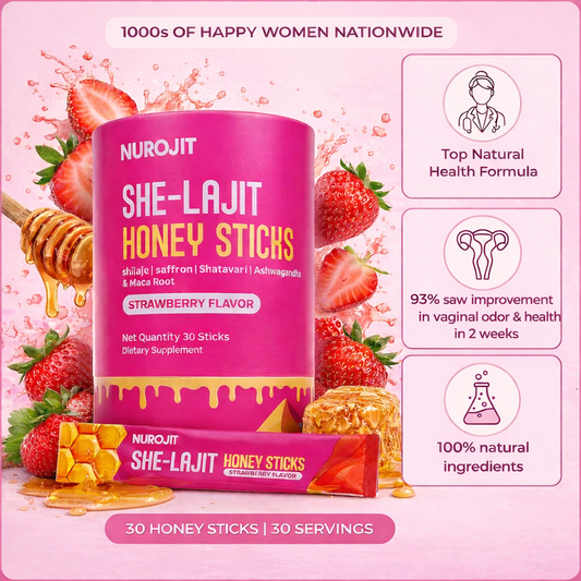 She-lajit Honey Sticks - Better Smell, Reduced Odor