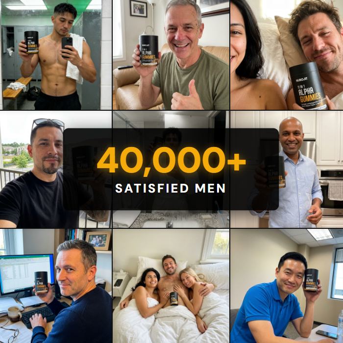 11-in-1 Alpha Gummies - For Men That Want To Get Bigger - NuroJit