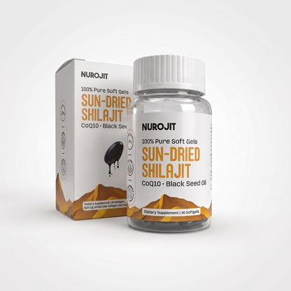 Sun-Dried Shilajit Soft Gels