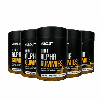 11-in-1 Alpha Gummies - 5 Bottles