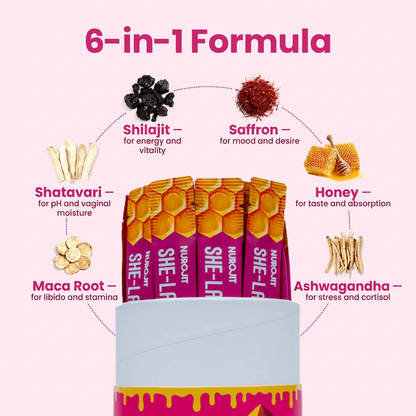 She-lajit Honey Sticks - Better Smell, Reduced Odor
