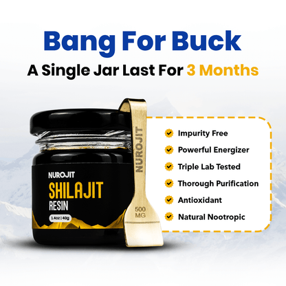 Pure Shilajit Resin - NuroJit