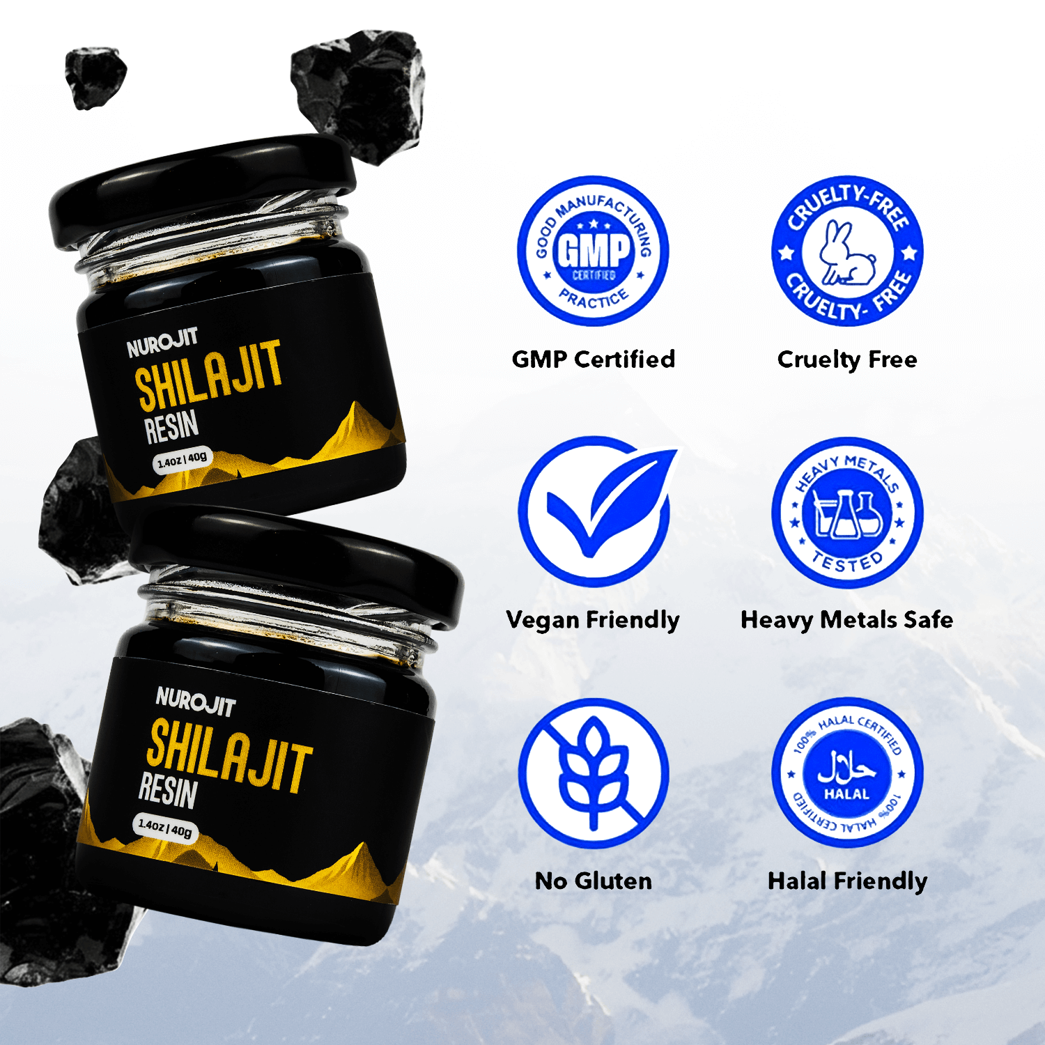 Pure Shilajit Resin - NuroJit